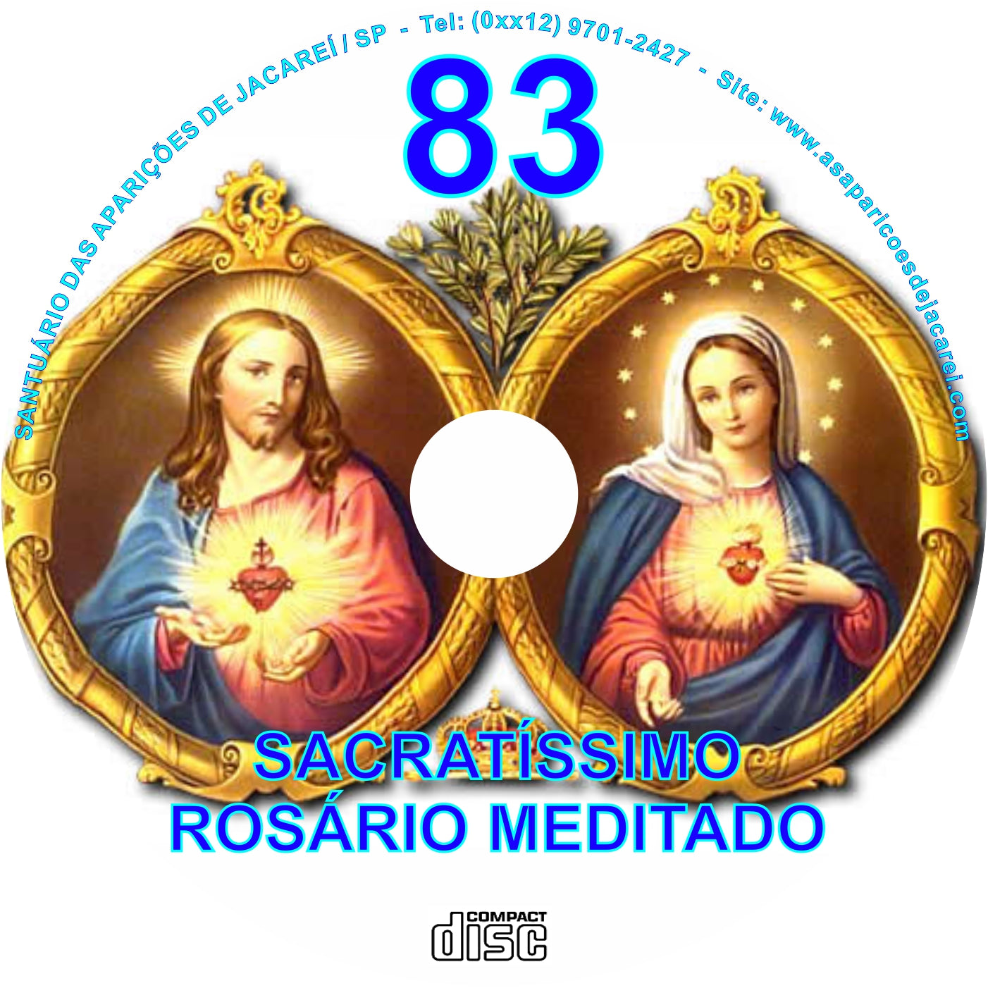 CD Rosário Meditado 083 CD Rosário Meditado 083
